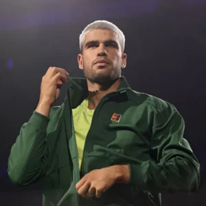 Carlos Alcaraz Rolex Paris Masters Green Jacket