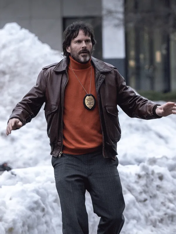 Dead Man’s Wire Cary Elwes Bomber Leather Jacket