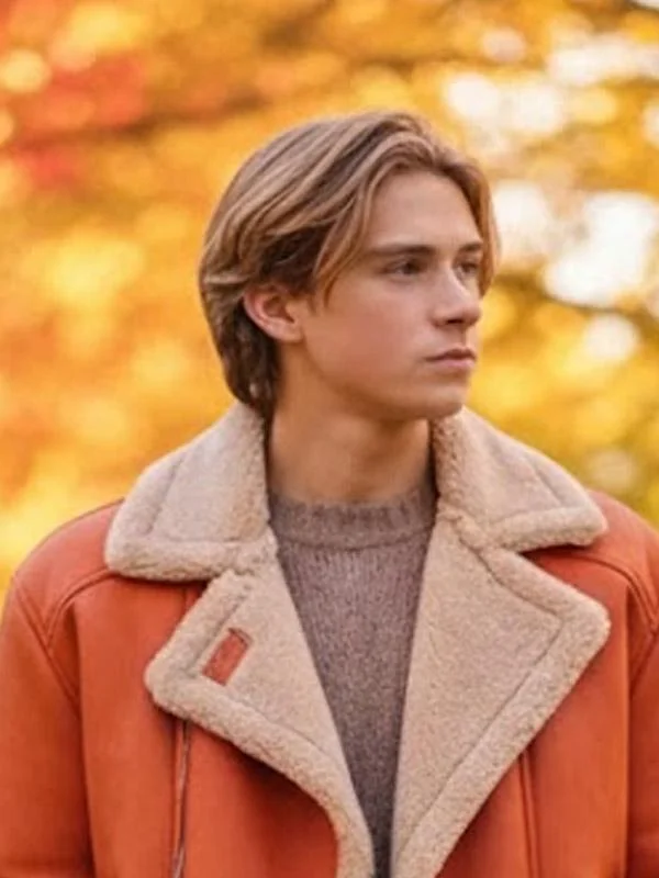 César Verneuil ICI TOUT COMMENCE Shearling Car Coat