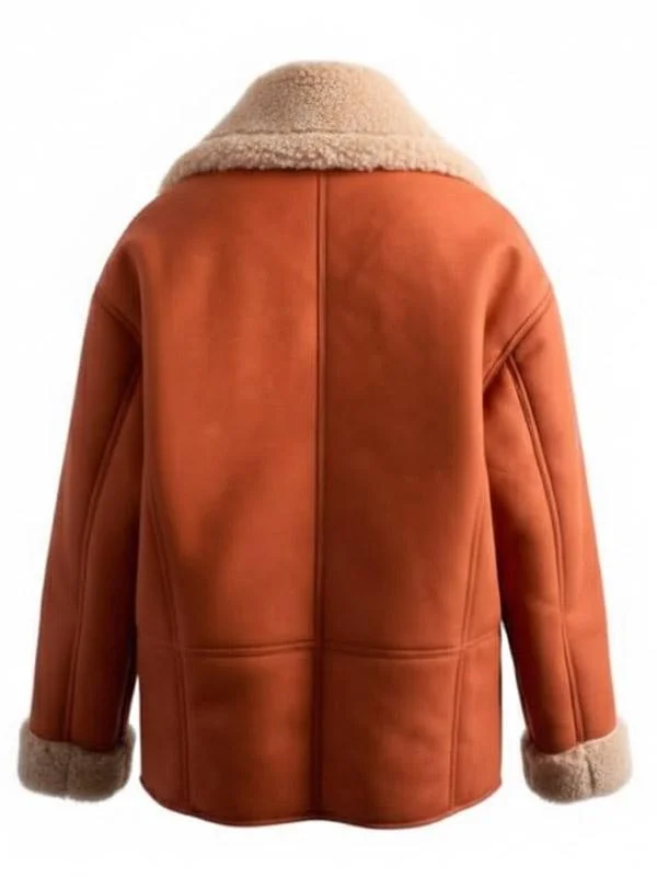 César Verneuil ICI TOUT COMMENCE Shearling Car Coat