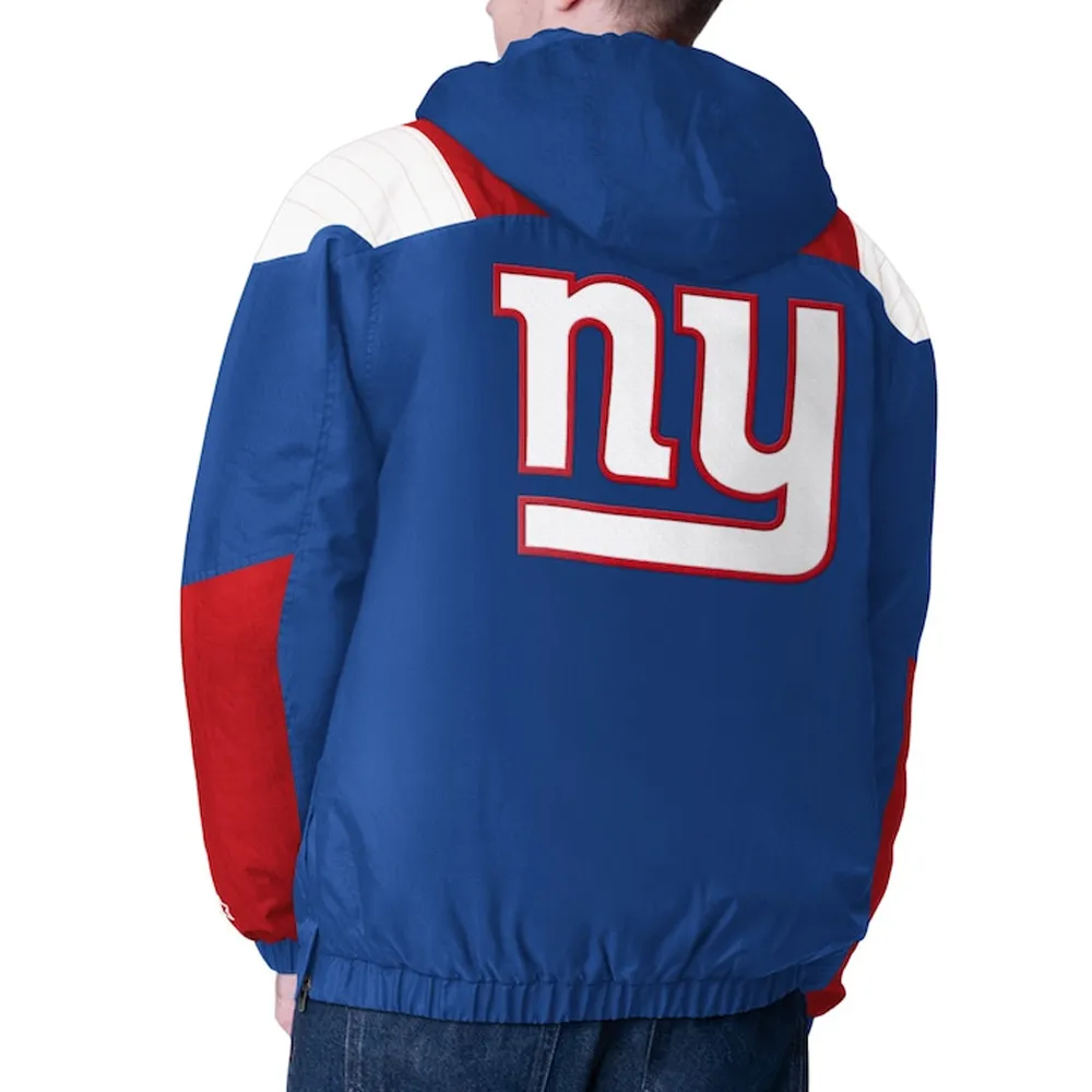 Charger Half-Zip NY Giants Pullover Jacket