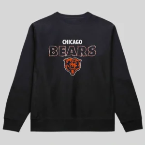 Chicago Bears Mitchell & Ness Sketch Outline Sweatshirt