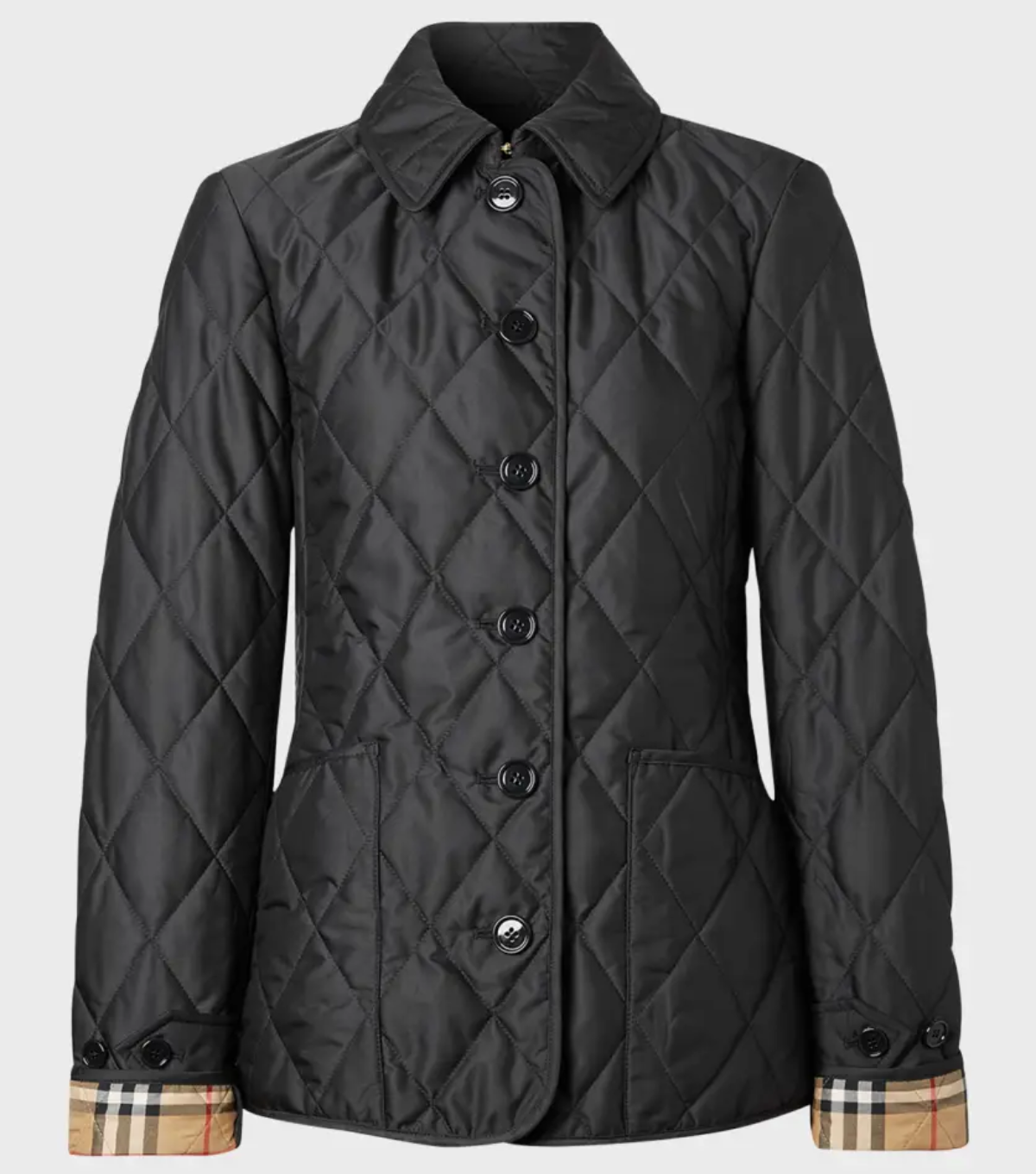 Costco Burberry Black Jacket