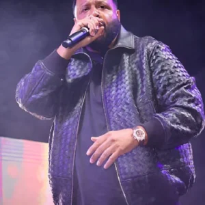 DJ Khaled NYE Party Black Jacket