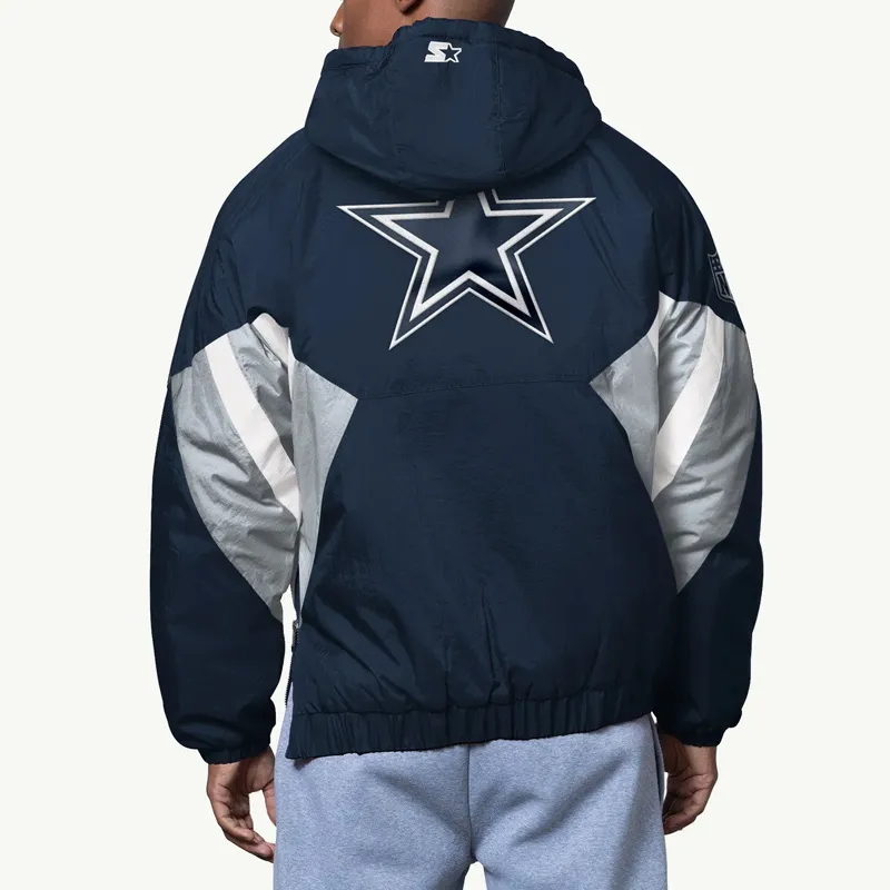 Dallas Cowboys Line Up Breakaway Pullover Jacket - Image 2