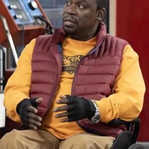 Daryl Mitchell Shifting Gears S01 Maroon Vest