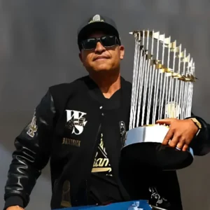 Dave Roberts Dodgers World Series Championship Parade Jacket