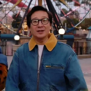 Disney Park Visit 2025 Ke Huy Quan Denim Jacket