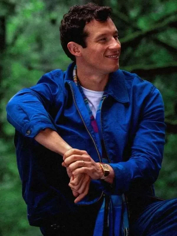 Eternity Blue Callum Turner Blue Jacket