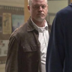 Euphoria Eric Dane Brown Suede Jacket