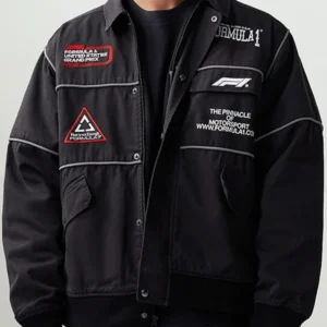 Formula 1 Austin Grid Black Racing Sports Jacket