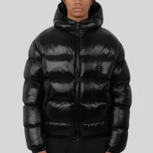 SUVENE Puffer Black Jacket