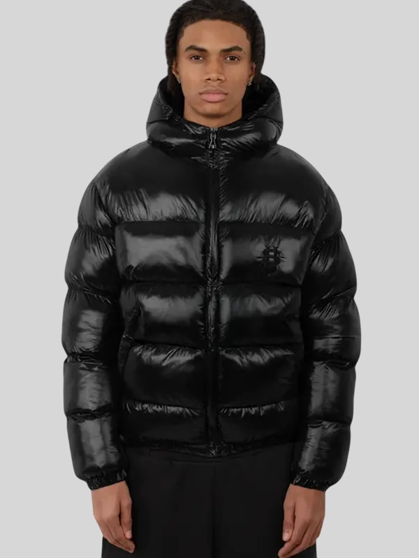 SUVENE Puffer Black Jacket