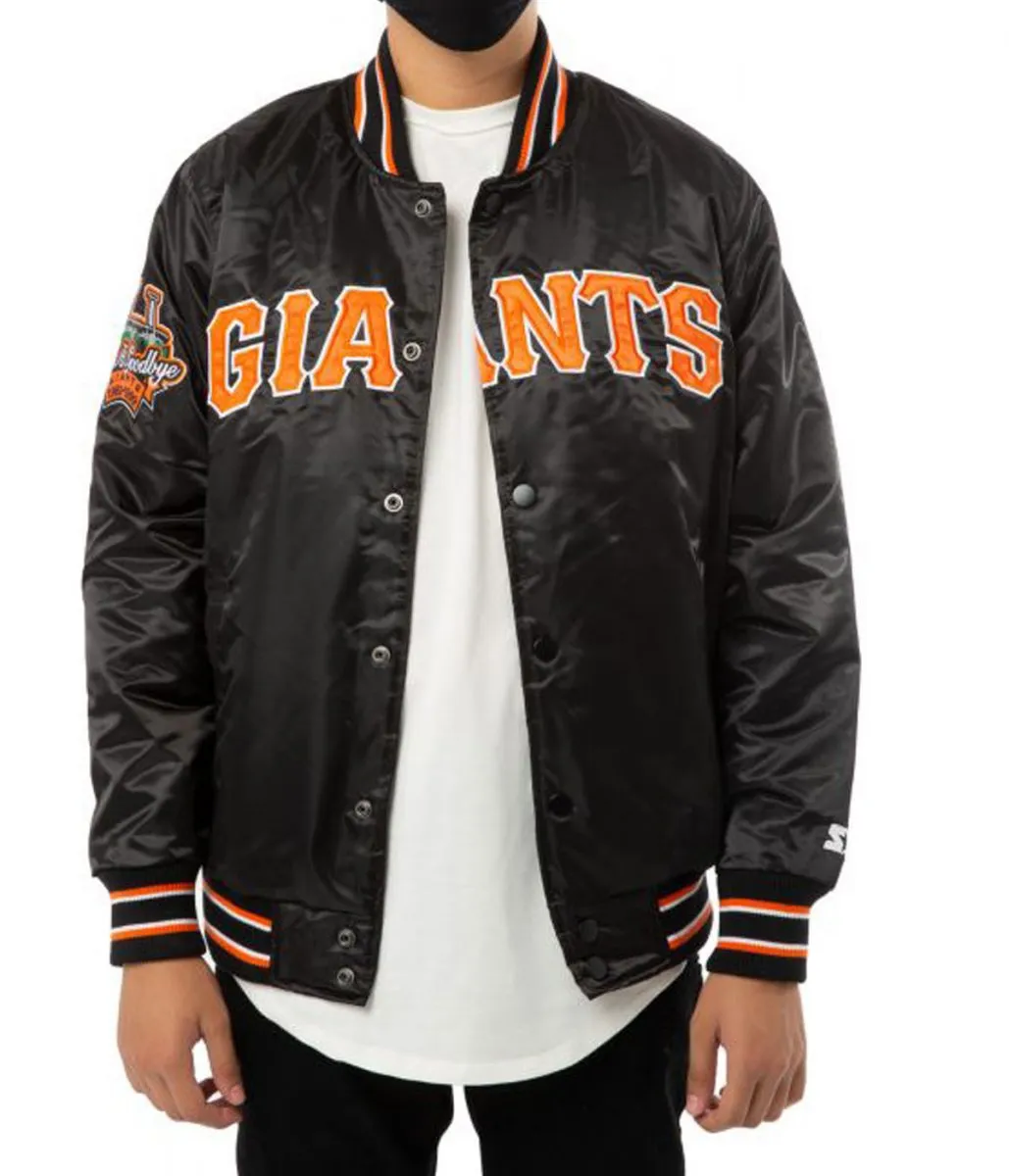 Giants Starter San Francisco Bomber Jacket - Image 3