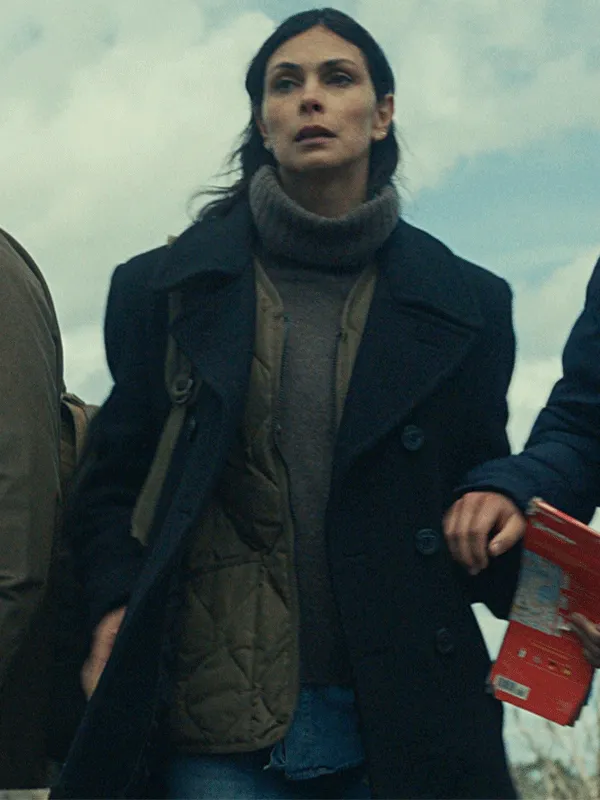 Greenland 2 Migration Morena Baccarin Black Peacoat