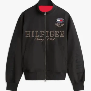 Hilfiger Racing Club Black Racing Jacket