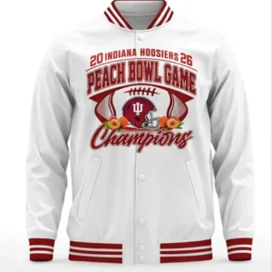 Indiana Hoosiers 2026 Peach Bowl Champions Jacket
