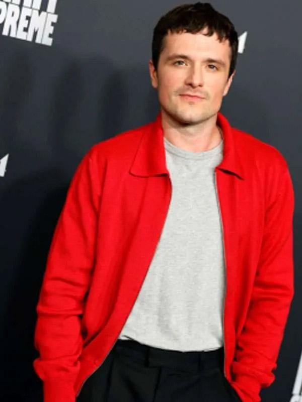 Josh Hutcherson Marty Supreme Event Red Jacket