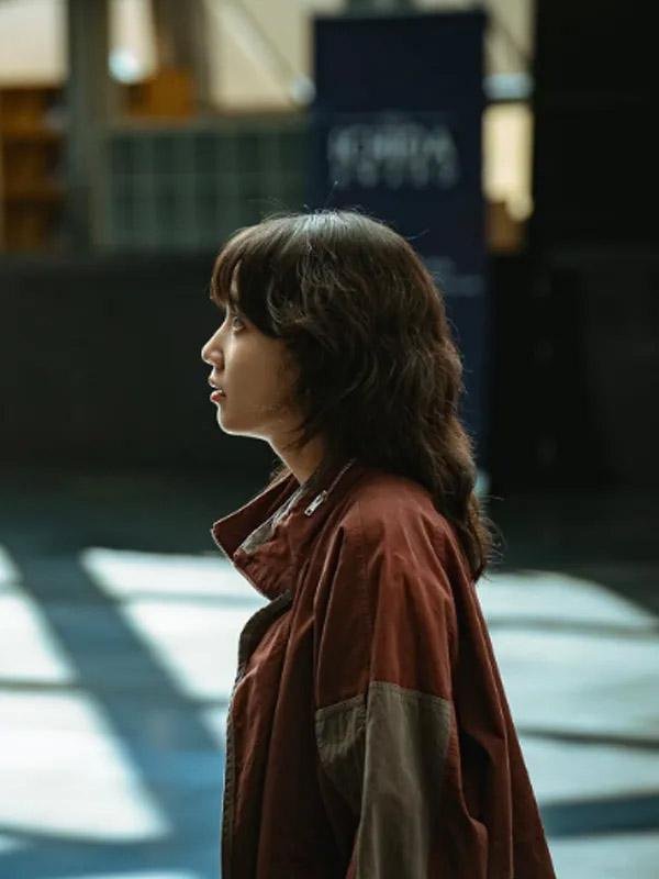 Park Eun-bin Hyper Knife Red Jacket - Image 3