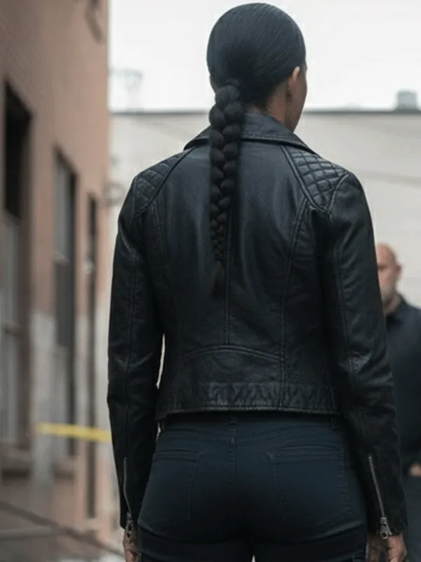 Mercy Kali Reis Black Leather Jacket