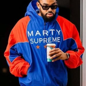Karl-Anthony Towns Marty Supreme Blue Jacket