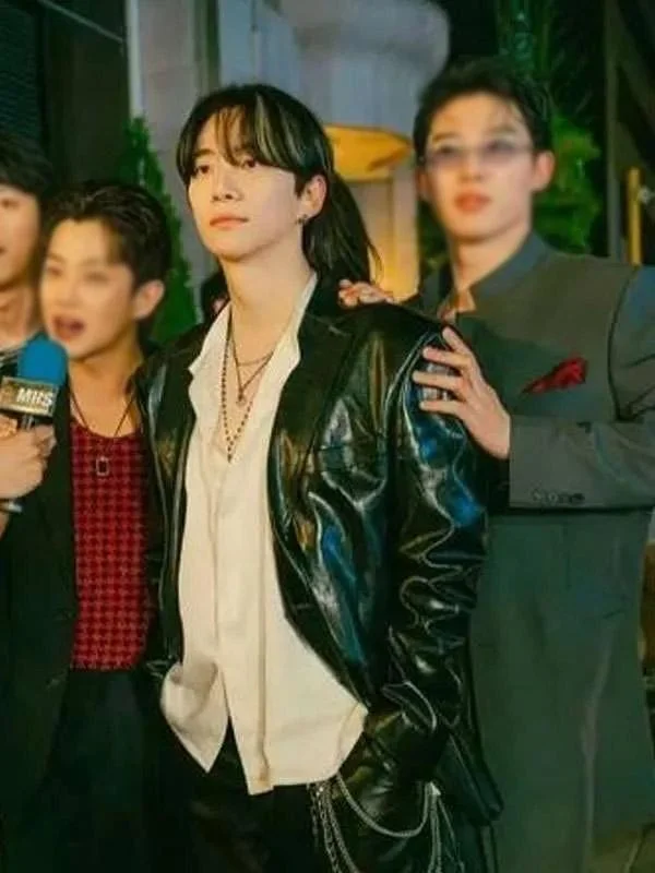 Typhoon Family 2025 Lee Jun-ho Leather Blazer