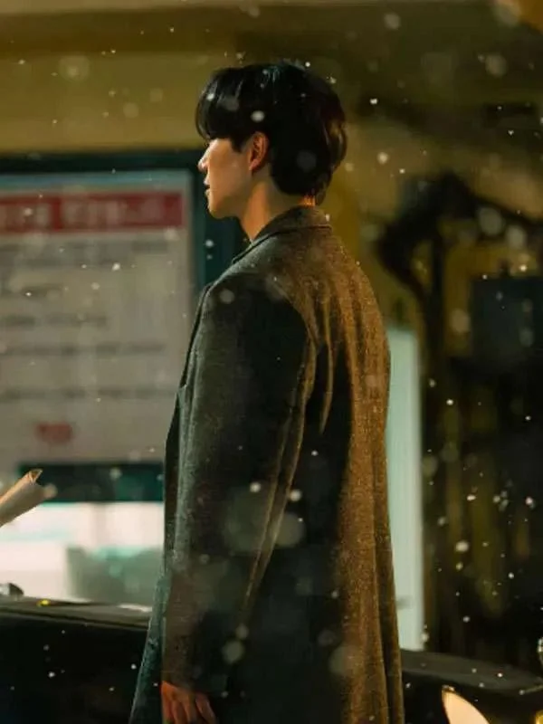 Typhoon Family Lee Jun-ho Grey Coat