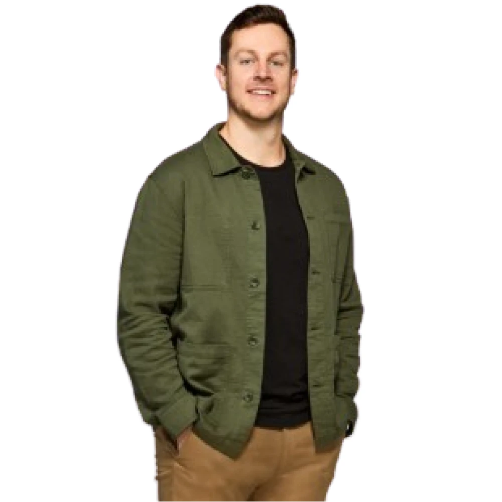 Logan Krantz Love Is Blind S09 Green Cotton Jacket