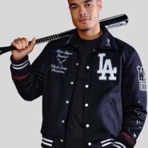 Los Angeles Dodgers Joshua Vides x Fanatics World Series Champions Varsity Jacket