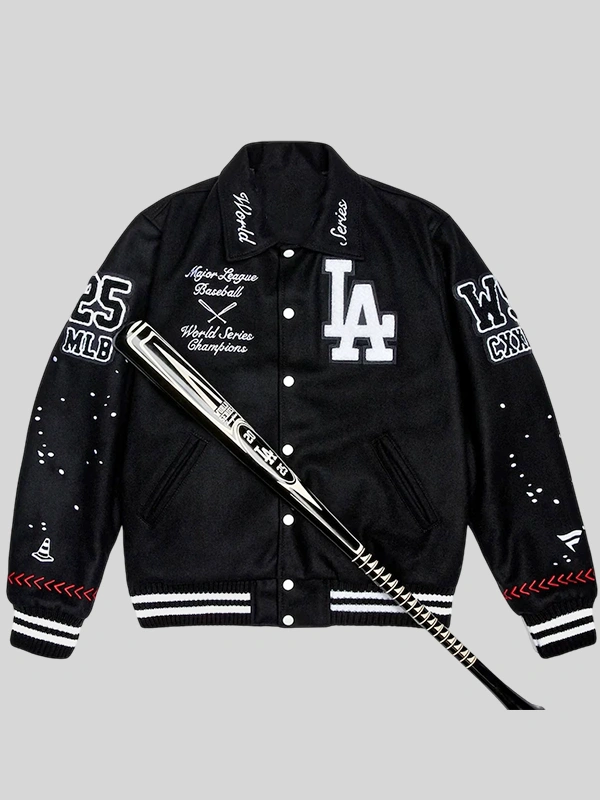 Los Angeles Dodgers Joshua Vides x Fanatics World Series Champions Varsity Jacket
