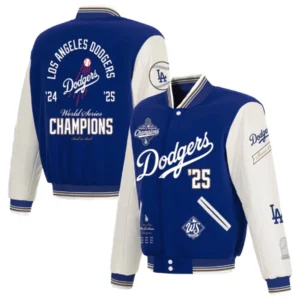 Los Angeles Dodgers World Series Champions Varsity Jacket