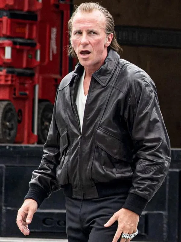 Madden Christian Bale Black Leather Jacket