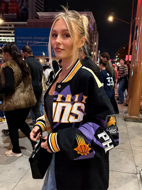 Madison Nelson Phoenix Suns Split All Over Jacket