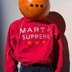 Marty Supreme Red Hooded Jacket