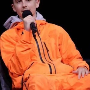 Marty Supreme Timothée Chalamet Orange Tracksuit