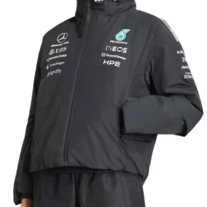 Mercedes AMG Petronas F1 Team Cropped Jacket