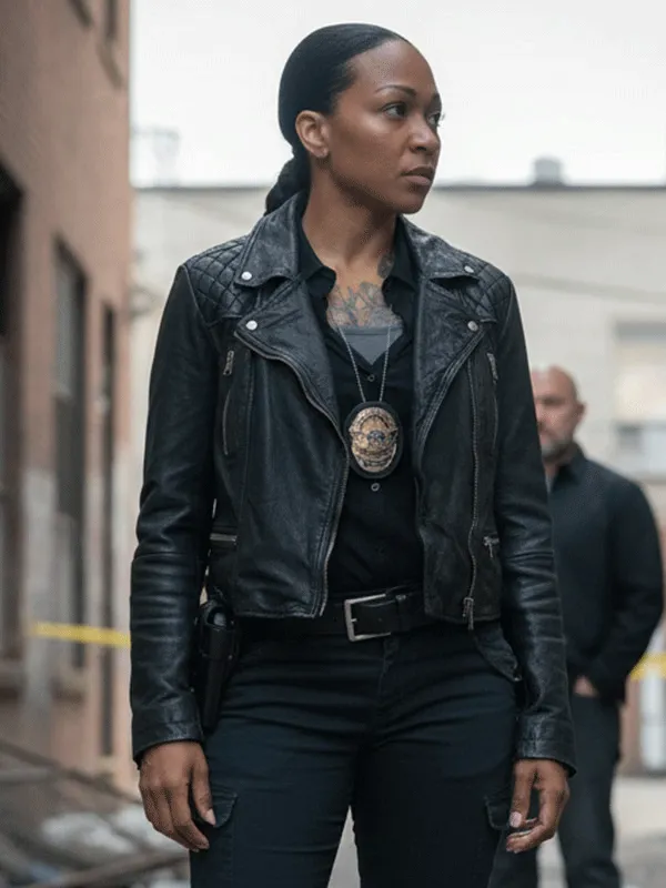 Mercy Kali Reis Black Leather Jacket