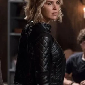 Midnight Texas S02 Olivia Charity Moto Leather Jacket