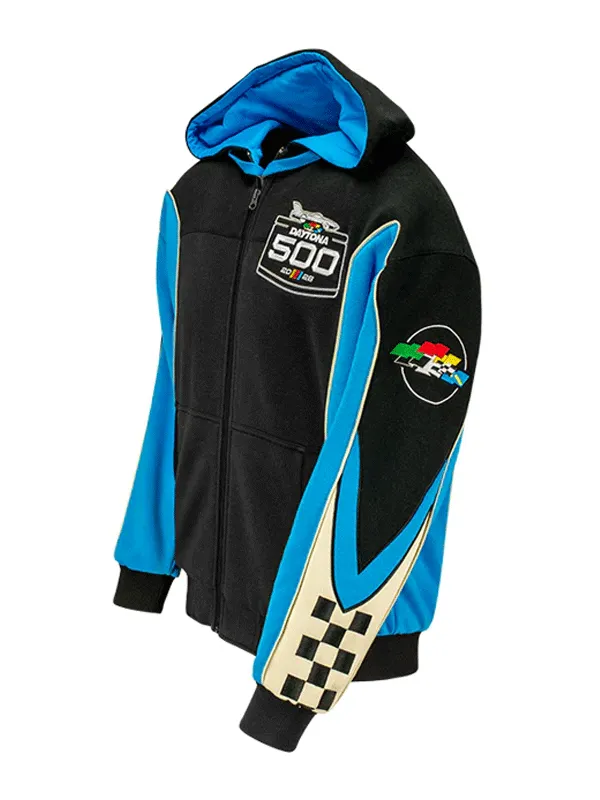 NASCAR Daytona 500 Cotton Hooded Jacket - Image 2
