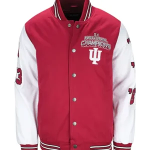 Indiana Hoosiers Varsity Basketball Championship Jacket