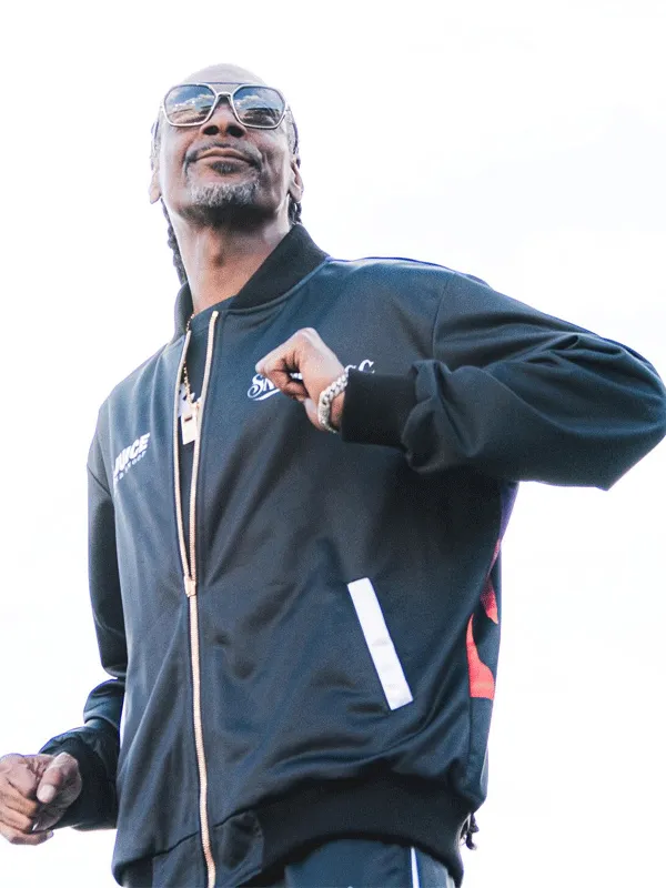 Snoop Dogg Arizona Bowl Black Bomber Jacket