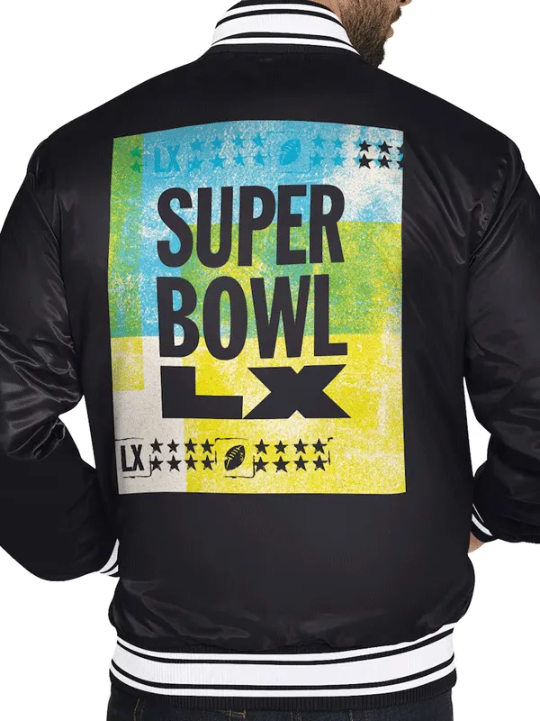 NFL Super Bowl LX Starter Varsity Jacket