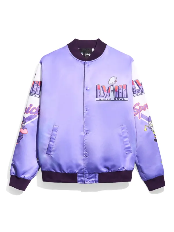 NFL Super Bowl LVIII x SpongeBob Varsity Jacket