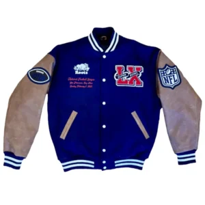 NFL Super Bowl LX Heritage Varsity Jacket
