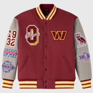 NFL Washington Commanders Varsity Jacket