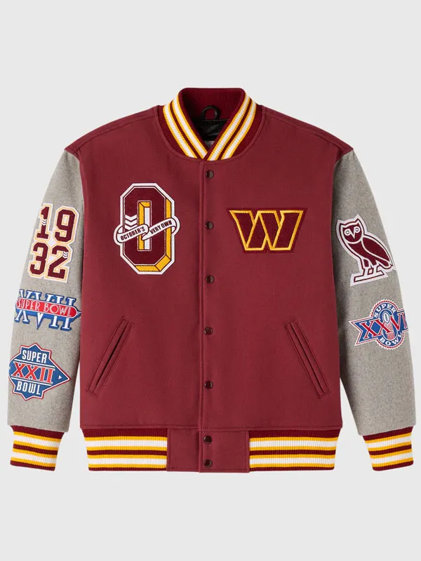 NFL Washington Commanders Varsity Jacket