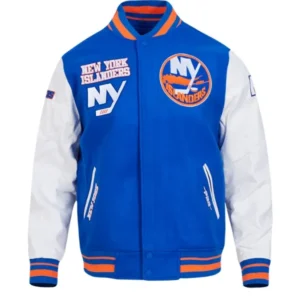 NHL New York Islanders Wool Varsity Jacket
