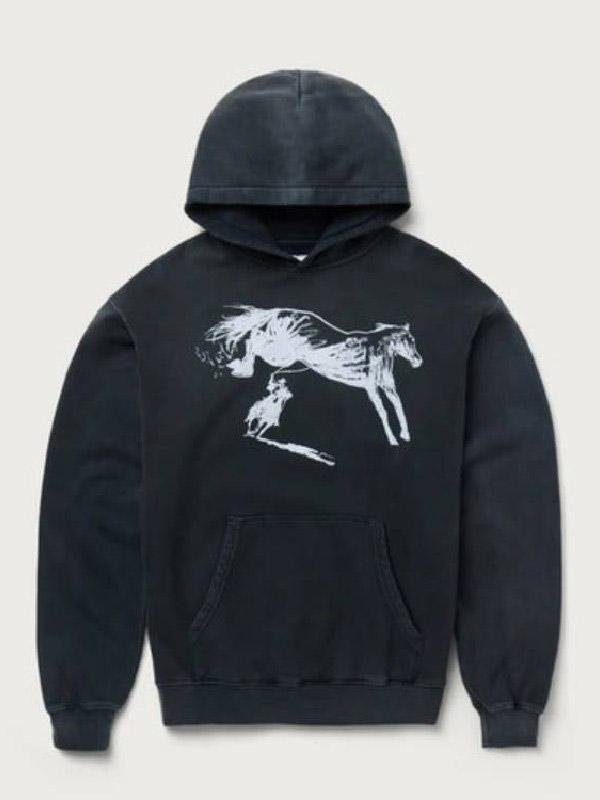 New Heights Travis Kelce Black Horse Hoodie