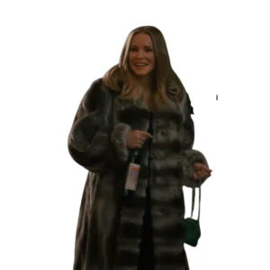 Nobody Wants This Kristen Bell Faux Fur Coat