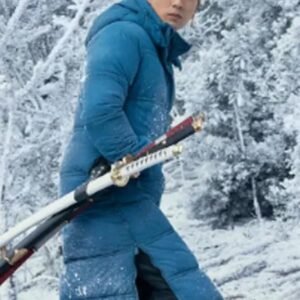 One Piece S02 Roronoa Zoro Blue Puffer Coat
